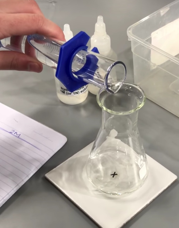 sodium thiosulfate and hydrochloric acid
