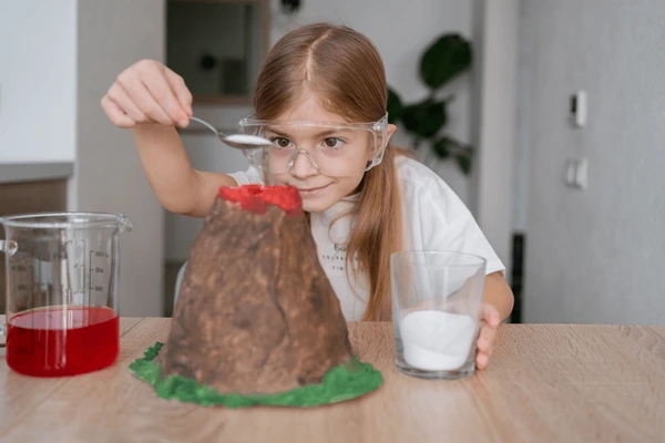 Volcano Science Experiment