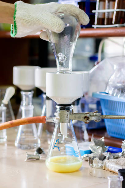 Buchner Funnel Vacuum Filtration